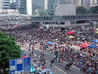 Hong Kong protesters to step u...